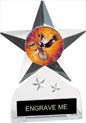 Krystal Clear Acrylic Star Ice Award w/ Insert