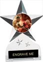 Krystal Clear Acrylic Star Ice Award w/ Insert