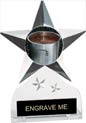 Krystal Clear Acrylic Star Ice Award w/ Insert