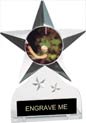 Krystal Clear Acrylic Star Ice Award w/ Insert