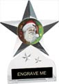 Krystal Clear Acrylic Star Ice Award w/ Insert
