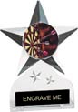 Krystal Clear Acrylic Star Ice Award w/ Insert
