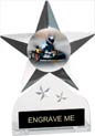 Krystal Clear Acrylic Star Ice Award w/ Insert