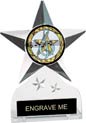 Krystal Clear Acrylic Star Ice Award w/ Insert