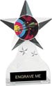 Krystal Clear Acrylic Star Ice Award w/ Insert