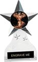 Krystal Clear Acrylic Star Ice Award w/ Insert