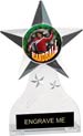 Krystal Clear Acrylic Star Ice Award w/ Insert