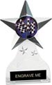 Krystal Clear Acrylic Star Ice Award w/ Insert