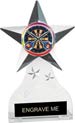 Krystal Clear Acrylic Star Ice Award w/ Insert