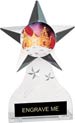 Krystal Clear Acrylic Star Ice Award w/ Insert