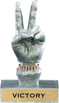 Victory Bobblehead 'Toon Resin Trophy [5.5 inch]