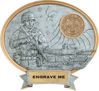 Army Sport Legend Ovals [8 x 8.5 inch] large