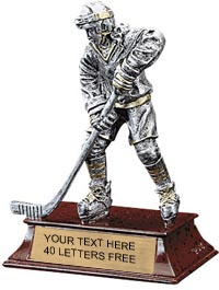 Hockey Signature Series Resin Trophy - Female [6 inch]