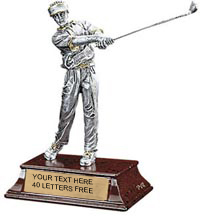 Golf Signature Series Resin Trophy - Male [6 inch]