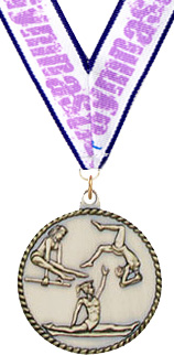 Gymnastics (F) Medal [2 inch]
