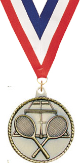 Tennis Medal [2 inch]