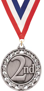 2nd Place Super Star Medal [2.5 inch]