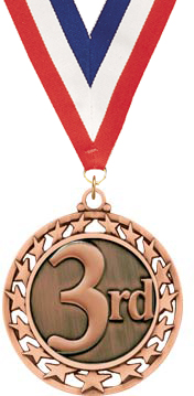 3rd Place Super Star Medal [2.5 inch]