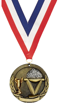 Victory Tri-Tone Medal [2 inch]