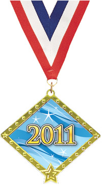 2011 Diamond Star Insert Medal [2.75 inch]