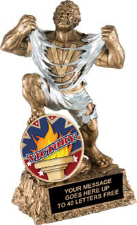 Victory Insert Holder Monster Resin Trophy [6.5 inch]