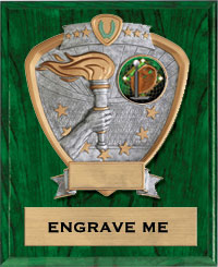 Victory Sport Legend Shield Plaque [9 x 12]