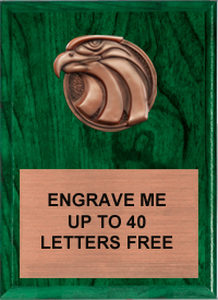 Eagle Bronze Resin Plaque [8 x 10 inch]