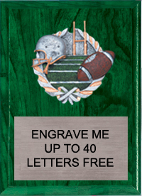 Football Millennium Plaque [7 x 9]