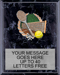 Tennis Millennium Plaque [8 x 10]