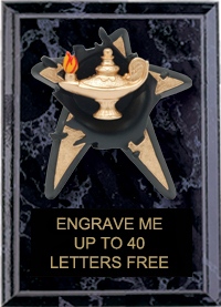 Knowledge Spring Loaded Plaque [5 x 7]