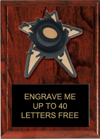 Hockey Spring Loaded Plaque [6 x 8]