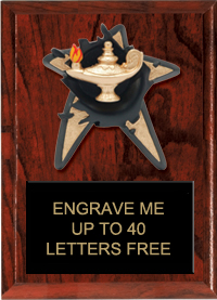 Knowledge Spring Loaded Plaque [6 x 8]