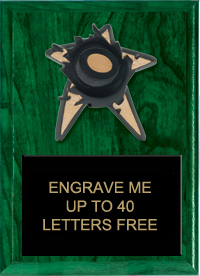 Hockey Spring Loaded Plaque [7 x 9]