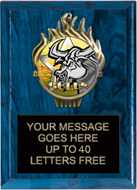 Torch Insert Plaque [5 x 7 inch]