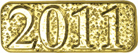 2011 Chenille Pin [7/8 inch]
