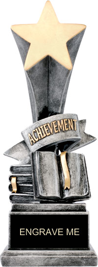 Achievement Star Resin Trophy [8 inch]