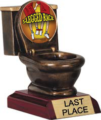 Toilet Bowl Insert Resin Trophy [5 inch]