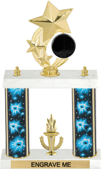 Hockey Shooting Star Spinning Trophy [12 inch]
