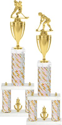 Two-Post Trophy w/ Square/Oval Center Column [25 inch]