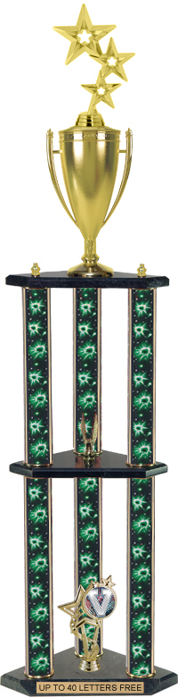 Three-Post Trophy [48 inch]