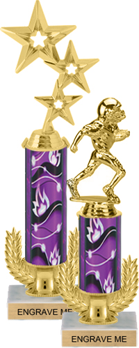 Gold Wreath Riser Trophy on Marble Base [12 inch]