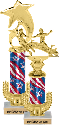 Gold Wreath Riser Trophy on Marble Base [12 inch]