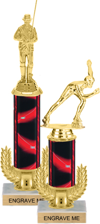 Gold Wreath Riser Trophy on Marble Base [12 inch]