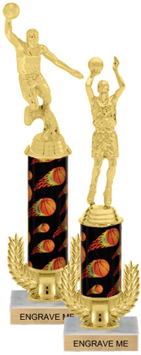 Gold Wreath Riser Trophy on Marble Base [12 inch]