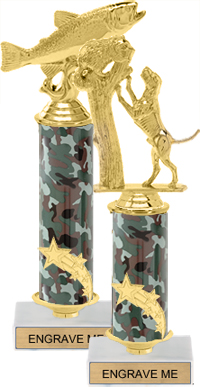 Shooting Star Column Riser Trophy [11 inch]