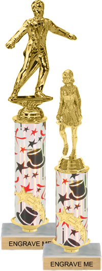 Shooting Star Column Riser Trophy [11 inch]