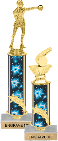 Shooting Star Column Riser Trophy [11 inch]