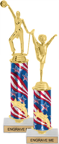 Shooting Star Column Riser Trophy [11 inch]