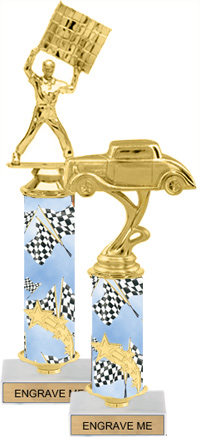 Shooting Star Column Riser Trophy [11 inch]