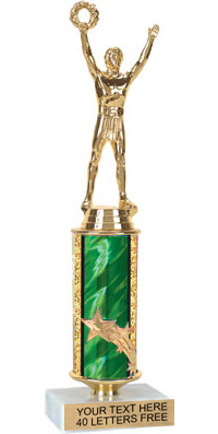 Shooting Star Column Riser Trophy